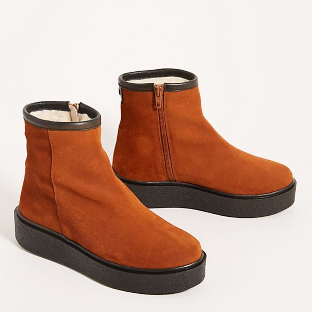 Farylrobin Loba Shearling-Lined Ankle Boots